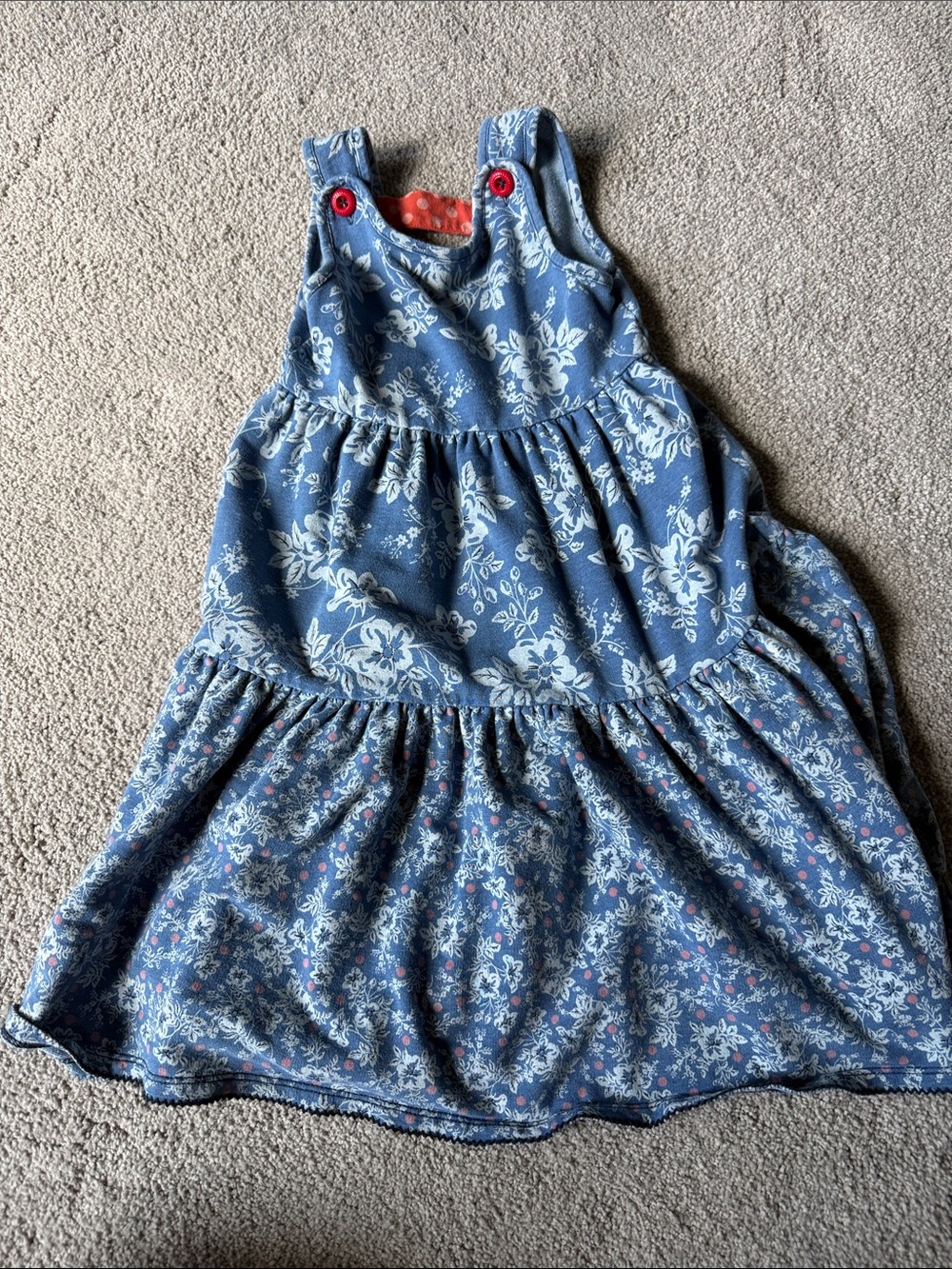 Matilda Jane Blue Floral Tiered Sundress for Girls